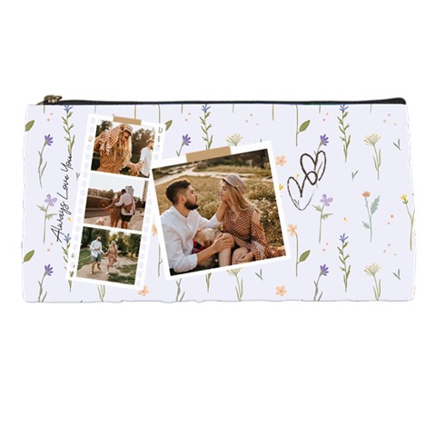 Personalized Memo Style Photo Pencil Case By Katy Front