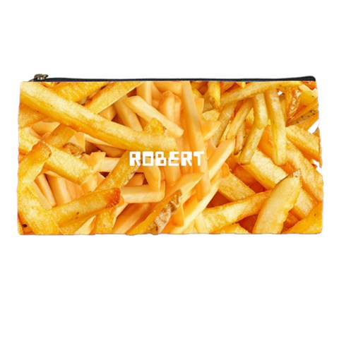 Personalized Fries Name Pencil Case By Katy Front