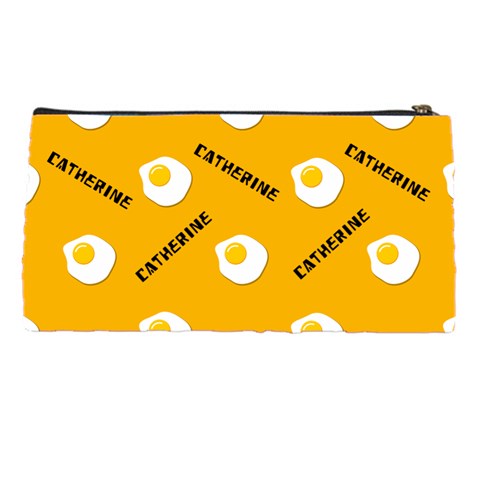 Personalized Egg Pattern Name Pencil Case By Katy Back