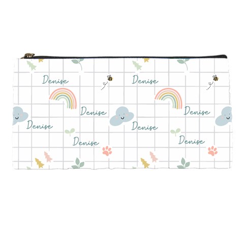 Personalized Book Style Name Pencil Case By Katy Front