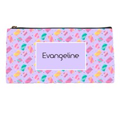 Personalized Cotton Candy Pattern Name Pencil Case