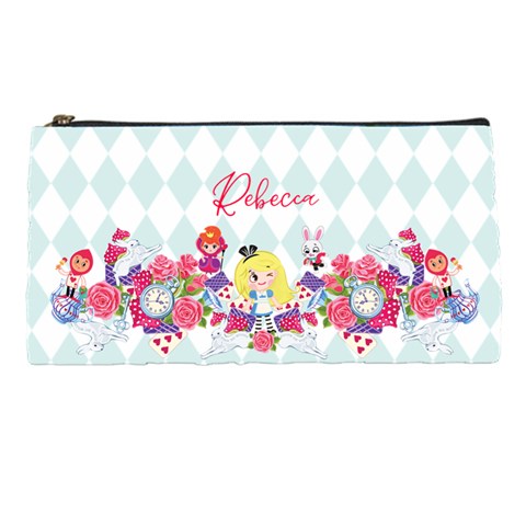 Personalized Alice Name Pencil Case By Katy Front