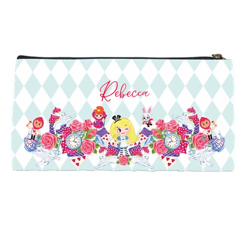 Personalized Alice Name Pencil Case By Katy Back