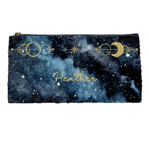 Personalized Dark Sky Background Name Pencil Case By Katy Front