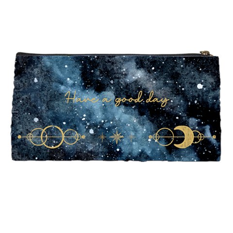 Personalized Dark Sky Background Name Pencil Case By Katy Back