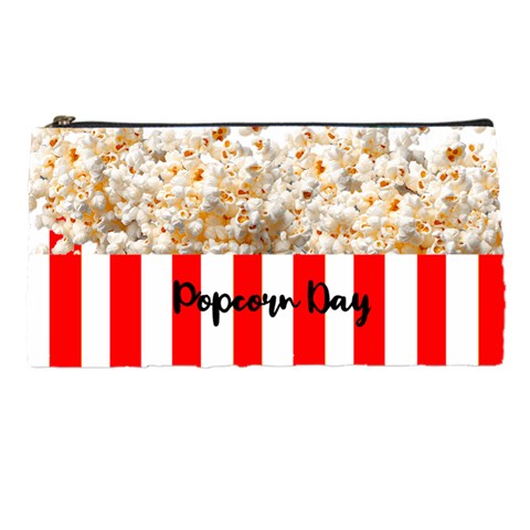 Personalized Popcorn Name Pencil Case By Katy Front