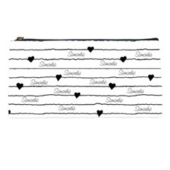 Personalized Heart Line Name Pencil Case