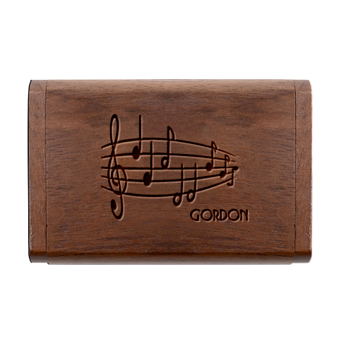 Personalized Music Name Wood Oval Usb Flash Drive By Katy Box