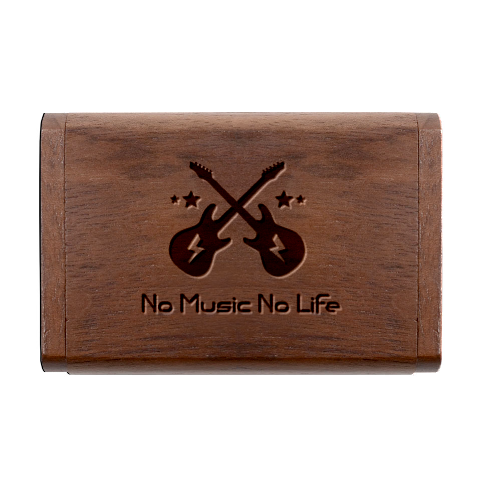 Personalized Music Name Wood Oval Usb Flash Drive By Katy Box