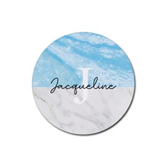 Personalized Mable Name Rubber Coaster (round)