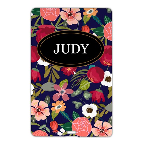 Personalized Floral Name Card Style Usb Flash Drive By Joe Front