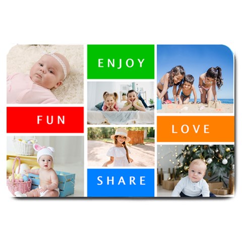 Personalized Photo Any Text Name Doormat By Joe 30 x20  Door Mat