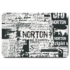 Personalized Newspaper Name Doormat