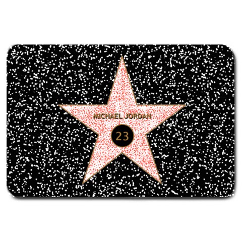 Personalized Hollywood Walk Of Fame Name Any Text Age Birthday Doormat By Joe 30 x20  Door Mat