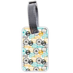 Personalized Name Stamp Luggage Tag (two sides)