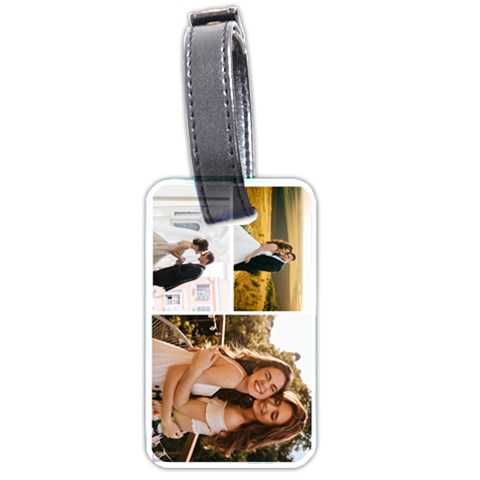 Personalized Photo Luggage Tag (two Sides) By Katy Front