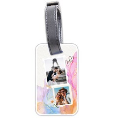 Personalized Photo Name Memo Style Luggage Tag (two Sides)