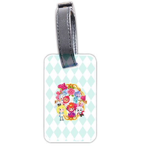 Personalized Name Alice Luggage Tag (two Sides) By Katy Front