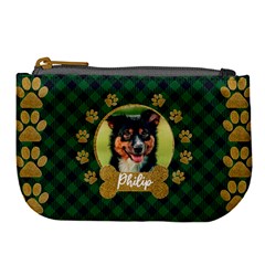 Personalized Pet Name Any Text Photo Large Coin Purse