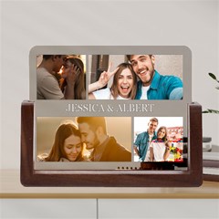 Personalized Couple Photo Name Any Text Acrylic UV Print 8  Tabletop Frame - Acrylic UV Print 8  Tabletop Frame (U-Shape)