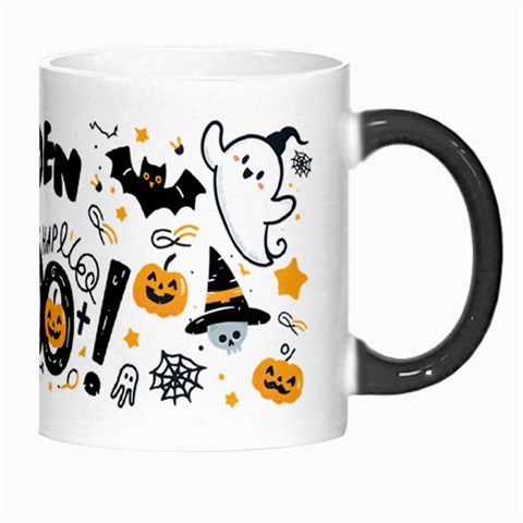 Personalized Halloween Name Any Text Morph Mug By Joe Right