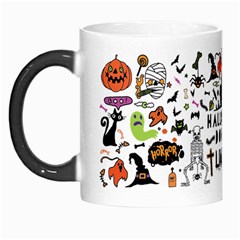 Personalized Halloween Name Any Text Morph Mug