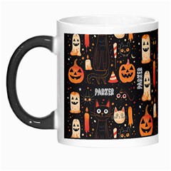 Personalized Halloween Name Any Text Morph Mug