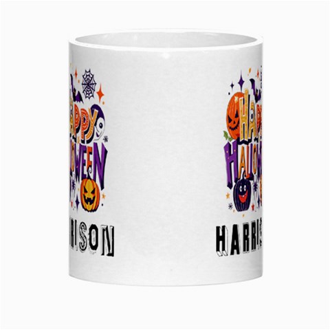 Personalized Halloween Name Any Text Morph Mug By Joe Center