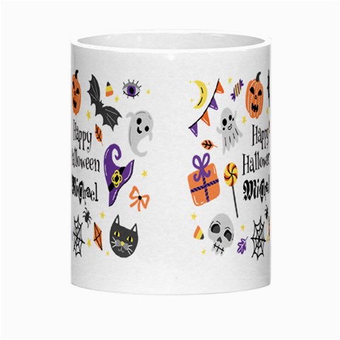 Personalized Halloween Name Any Text Morph Mug By Joe Center