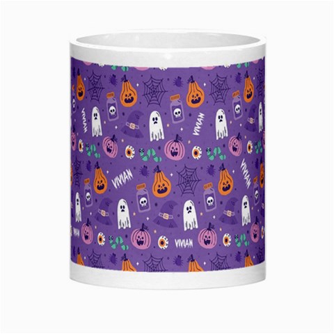 Personalized Halloween Name Any Text Morph Mug By Joe Center