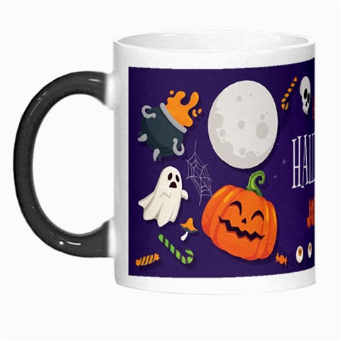 Personalized Halloween Name Any Text Morph Mug By Joe Left