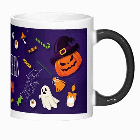 Personalized Halloween Name Any Text Morph Mug By Joe Right