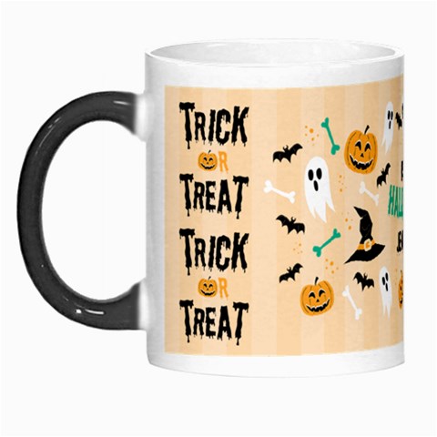 Personalized Halloween Name Any Text Morph Mug By Joe Left