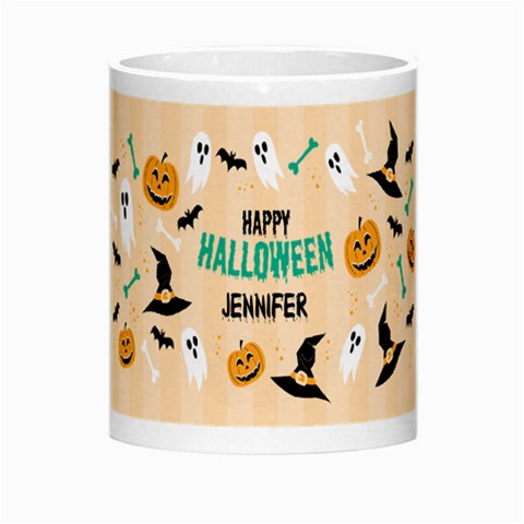 Personalized Halloween Name Any Text Morph Mug By Joe Center