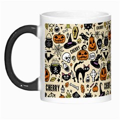 Personalized Halloween Name Any Text Morph Mug