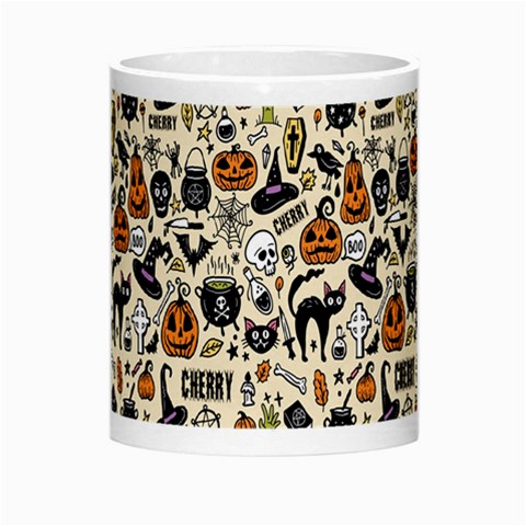 Personalized Halloween Name Any Text Morph Mug By Joe Center