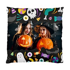 Personalized Photo Halloween Pattern Standard Cushion Case (5 styles) - Standard Cushion Case (One Side)