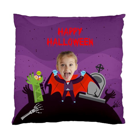 Personalized Photo Vampire Standard Cushion Case By Katy Front