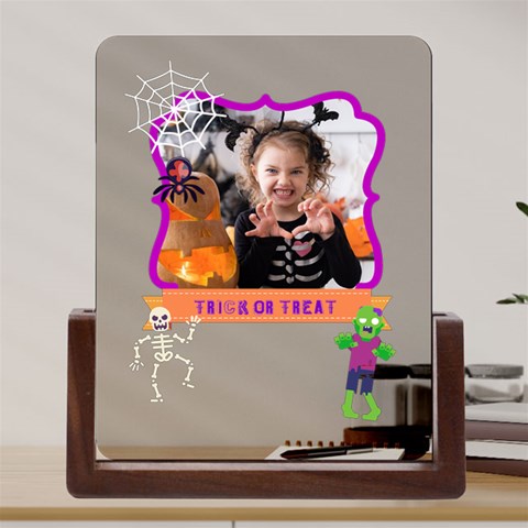 Personalized Photo Frankenstein Acrylic Uv Print 6  Tabletop Frame By Katy Front