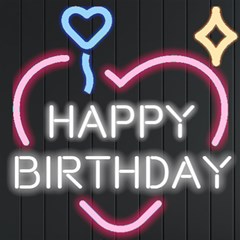 Personalized Happy Birthday Neon Signs and Lights