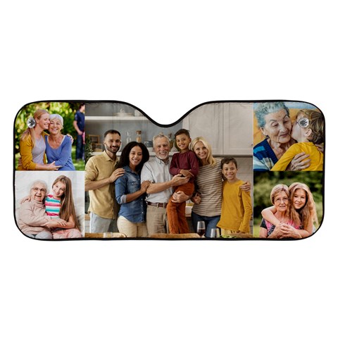 Personalized Photo Car Windshield Sunshade By Joe Front