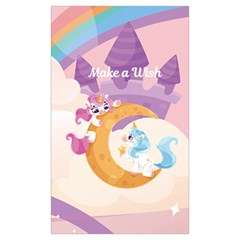 Personalized Name Any Text Unicorn Never Land Window Curtain  - Window Curtain (Large 96 )