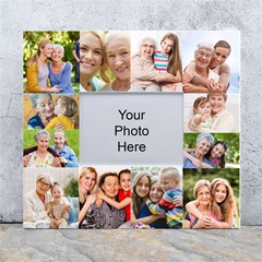 Personalized 12 Photo White Wall Photo Frame