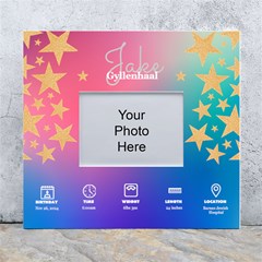 Personalized New Born Baby Star In Color Wall Photo Frame