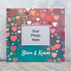 Personalized Love Heart Name Wall Photo Frame