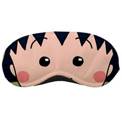 Personalized Maruko Face Fans Art Sleep Mask