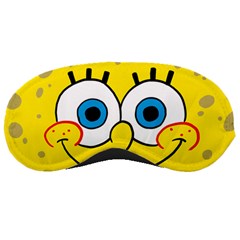 Personalized Spongebob Face Fans Art Sleep Mask