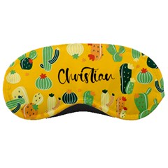 Personalized Name Any Text Cactus Sleep Mask