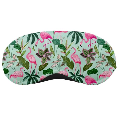 Personalized Flamingo Pattern Sleep Mask By Joe Front