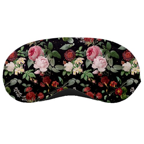 Personalized Oil Painting Flower Sleep Mask By Joe Front